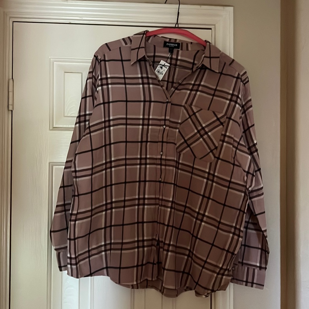 Soft Button Up Blouse